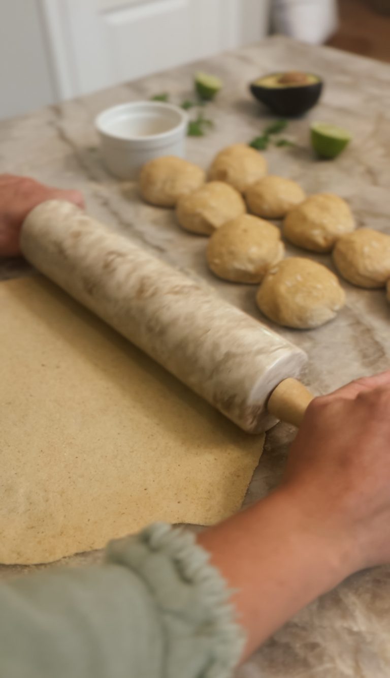 homemade flour tortillas