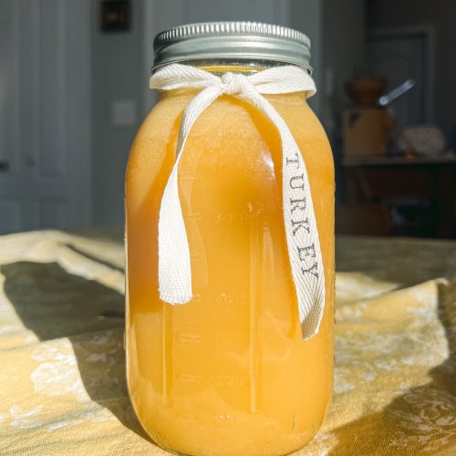 turkey bone broth