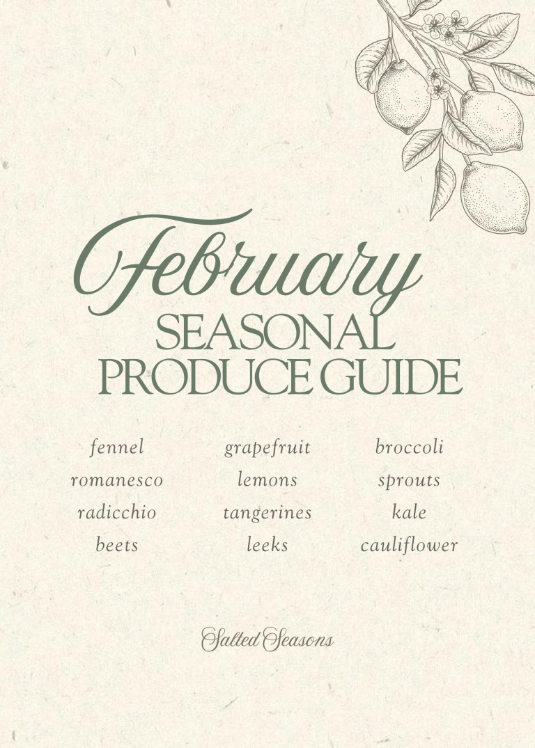 february seasonal produce guide
